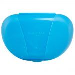 Blue Vita Carry Pocket Clamshell Case Closed Back Facing