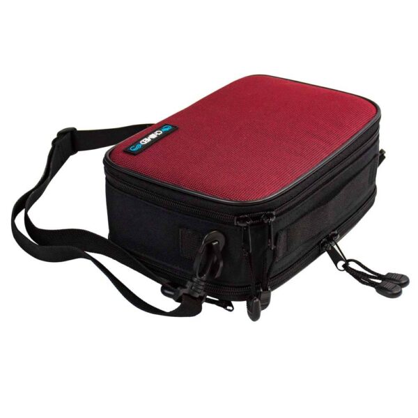 Red Chillmed Elite 2 Closed laying down with Strap