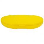 Yellow Vita Carry Pocket Clamshell Case Closed Flat