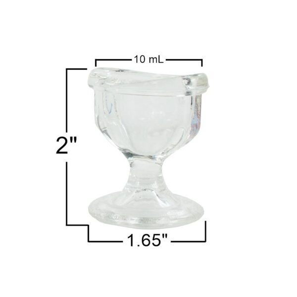 Glass Eye Wash Cup Measurements
