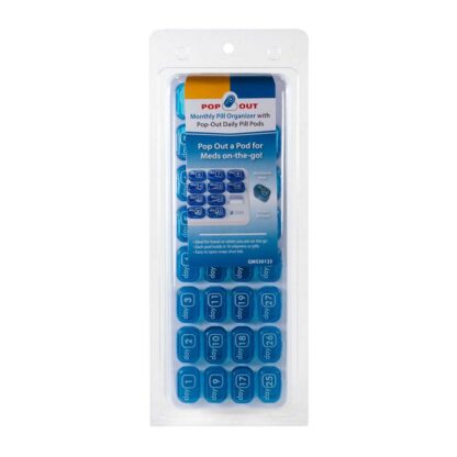 GMS Pop Out 31 Day Pill Organizer in Package