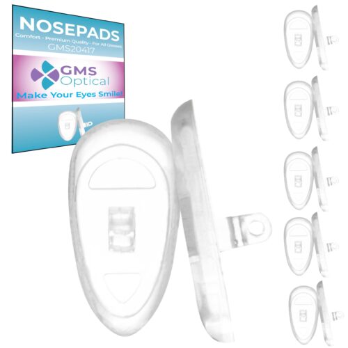 tear drop screw on GMS Nose Pads 5 pair