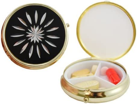 3-compartment-round-fashion-pill-case-black starr
